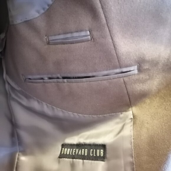 🇨🇦 Boulevard Club Men's Faux Suede Sport Coat/Blazer, NWT! - Picture 9 of 12